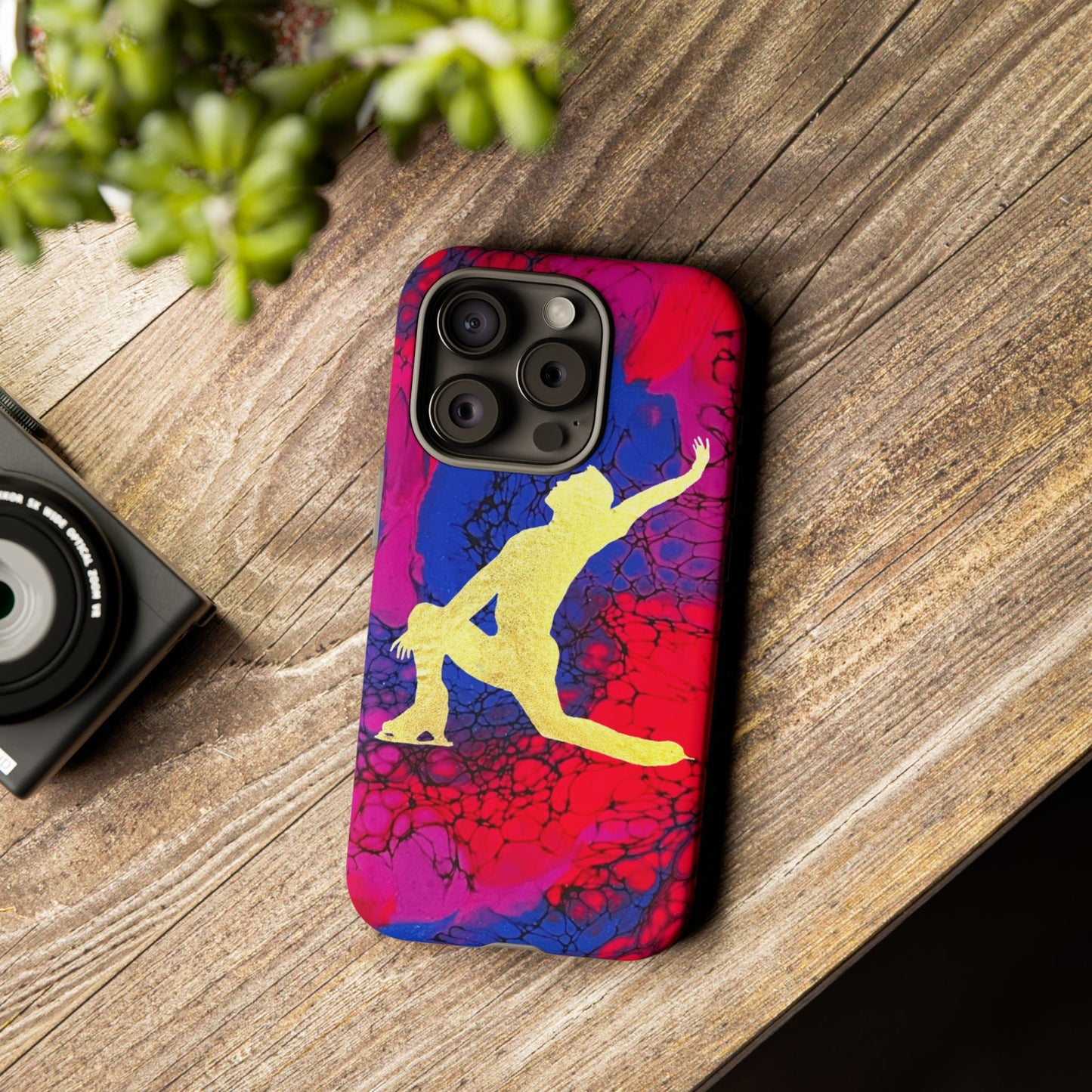 Figure skating phone cases