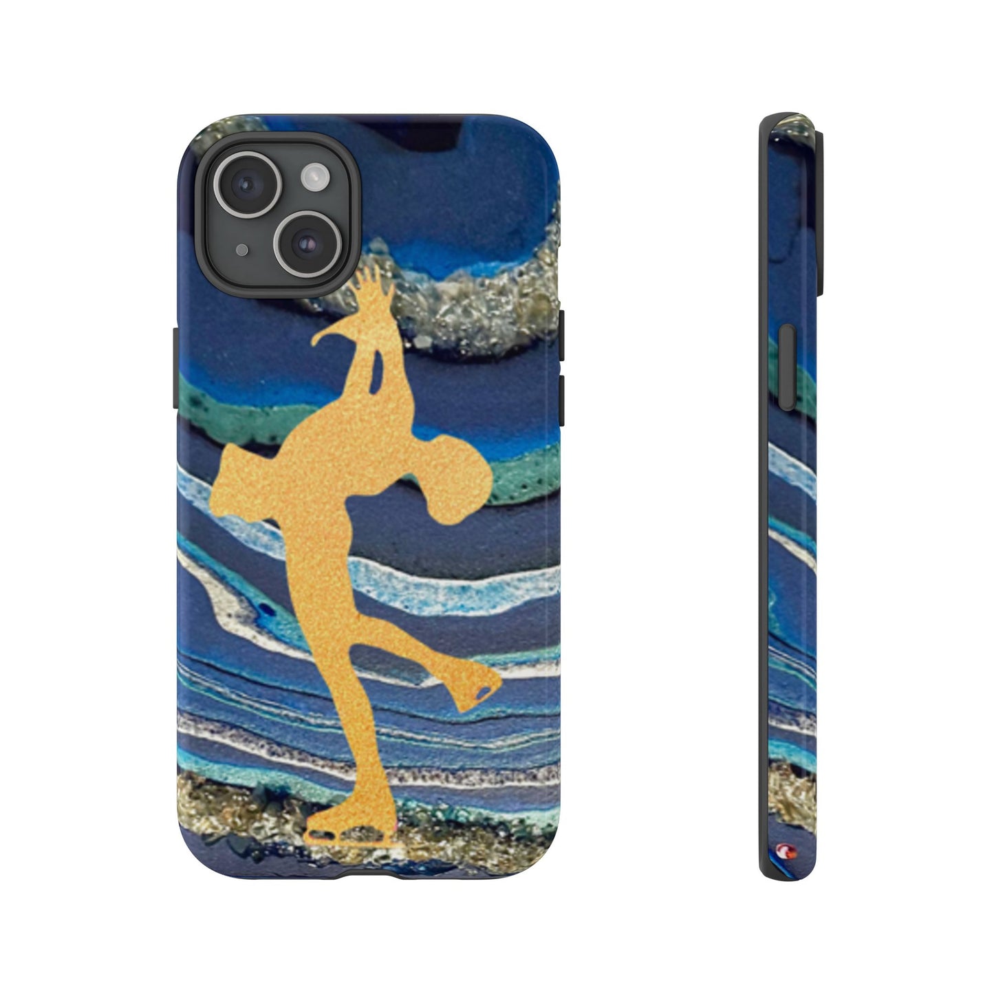 Figure skating phone case