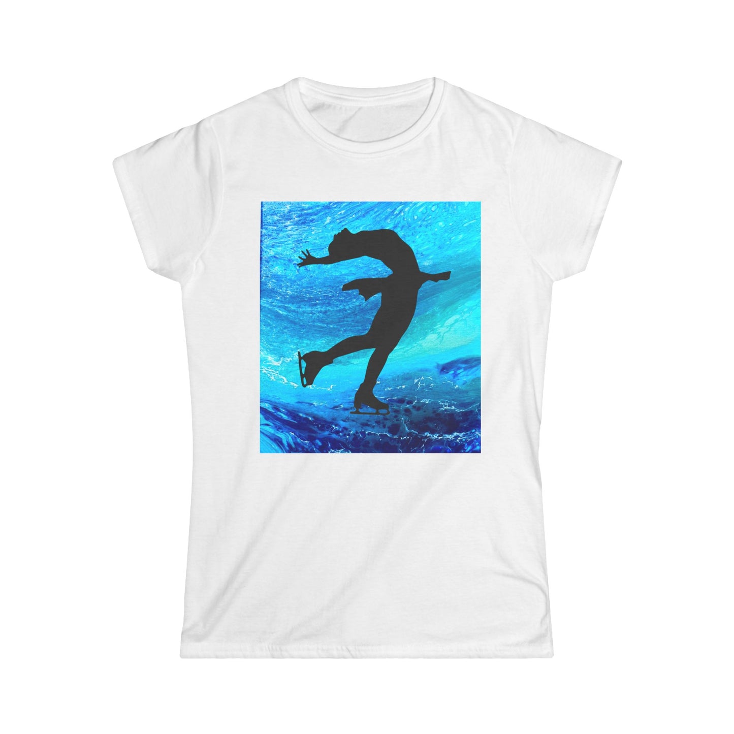 Ladies figure skating T-shirt