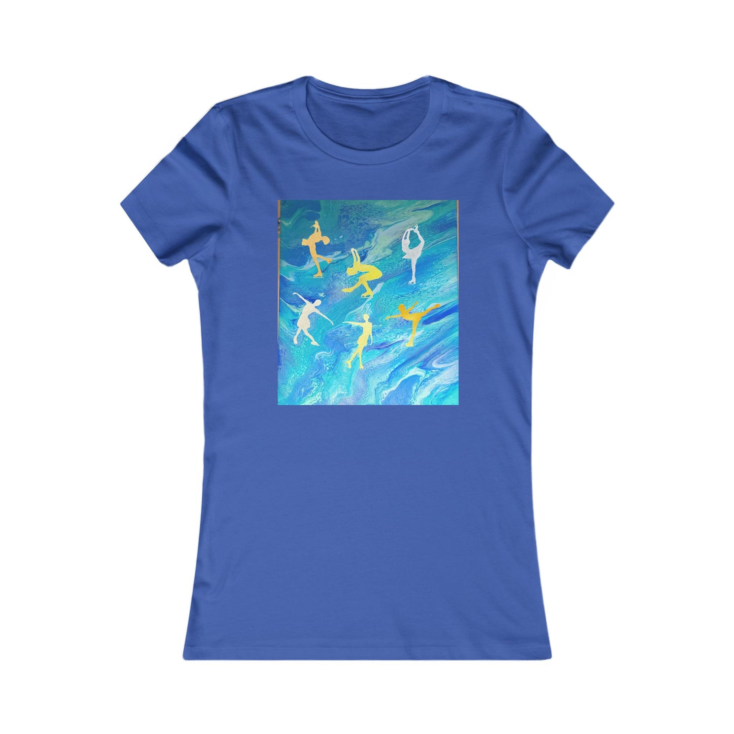 Ladies figure skating T-shirt