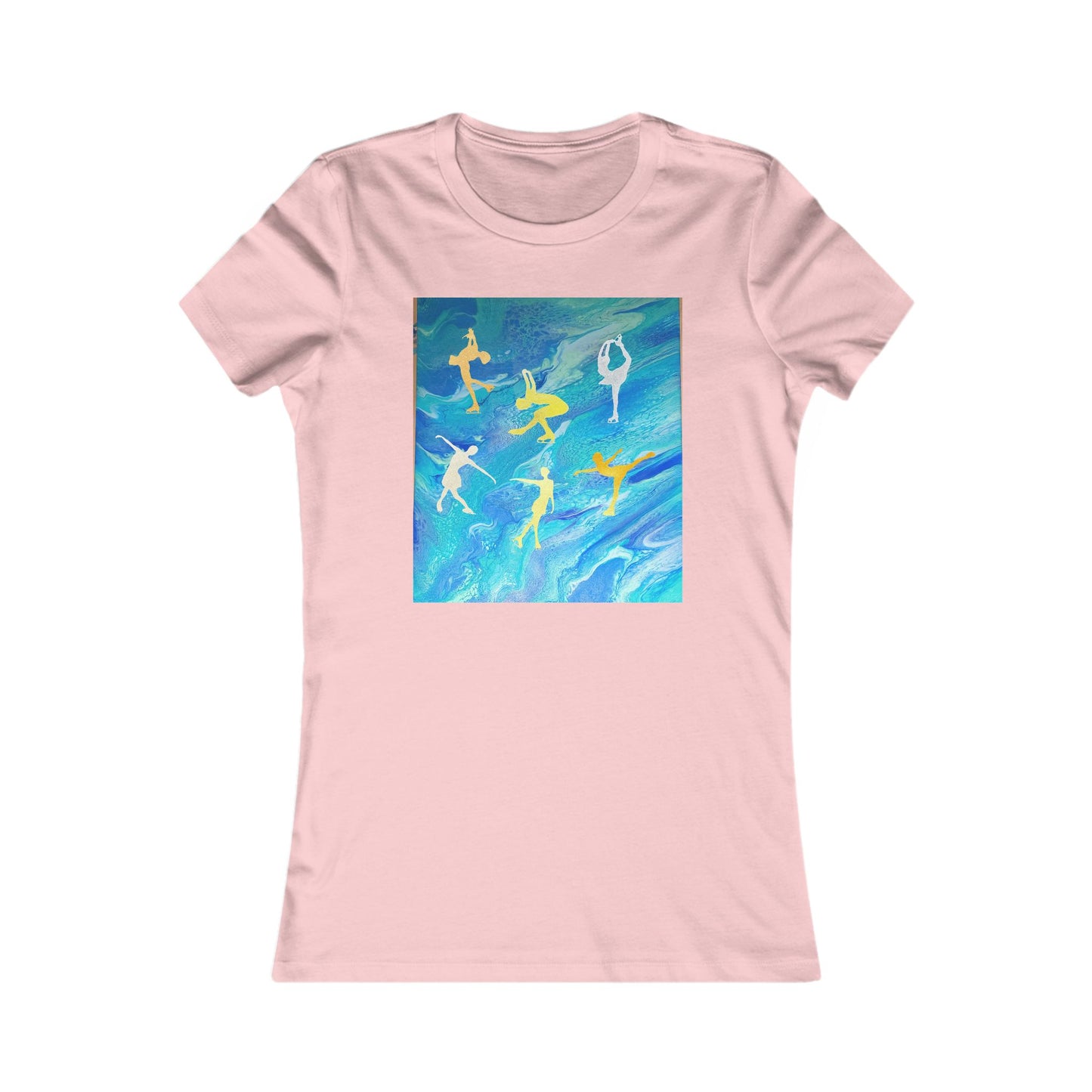 Ladies figure skating T-shirt