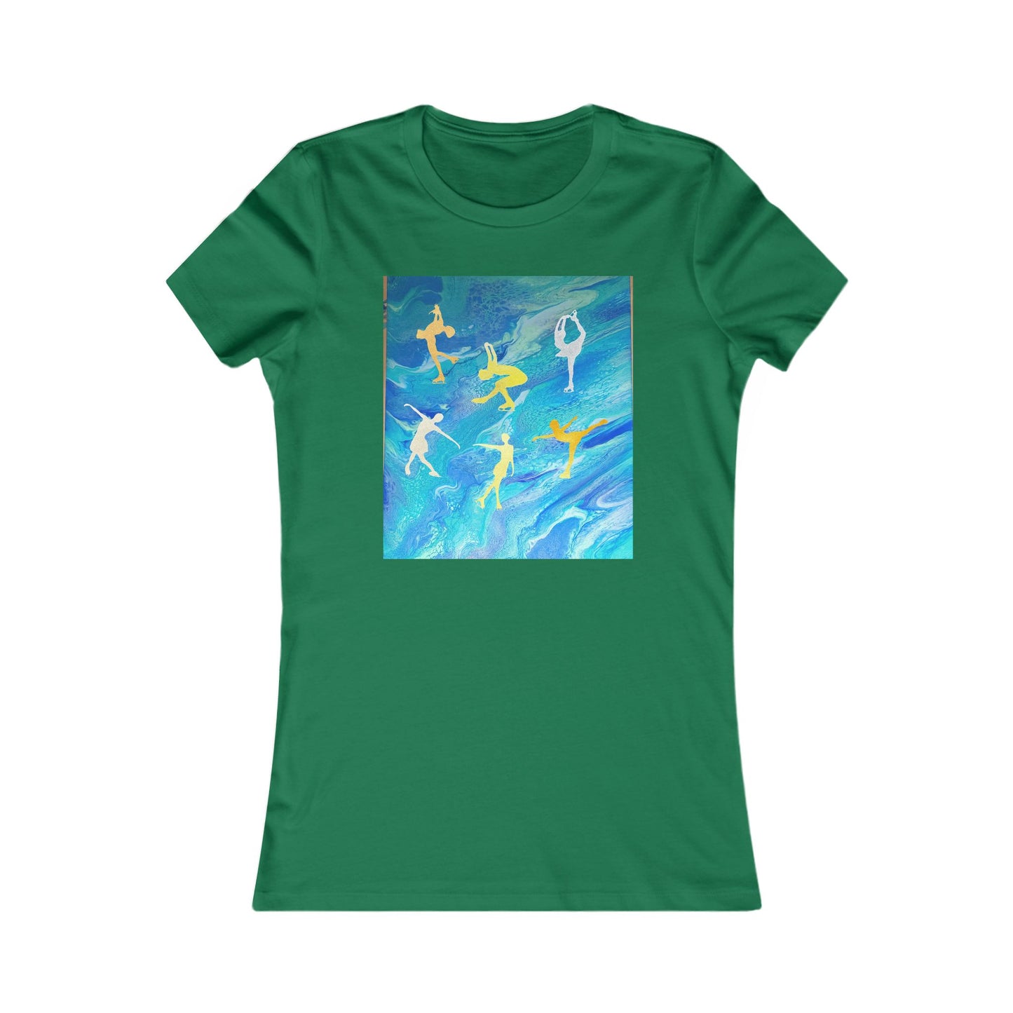 Ladies figure skating T-shirt