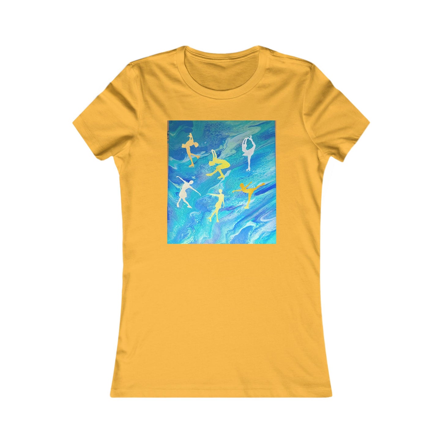 Ladies figure skating T-shirt
