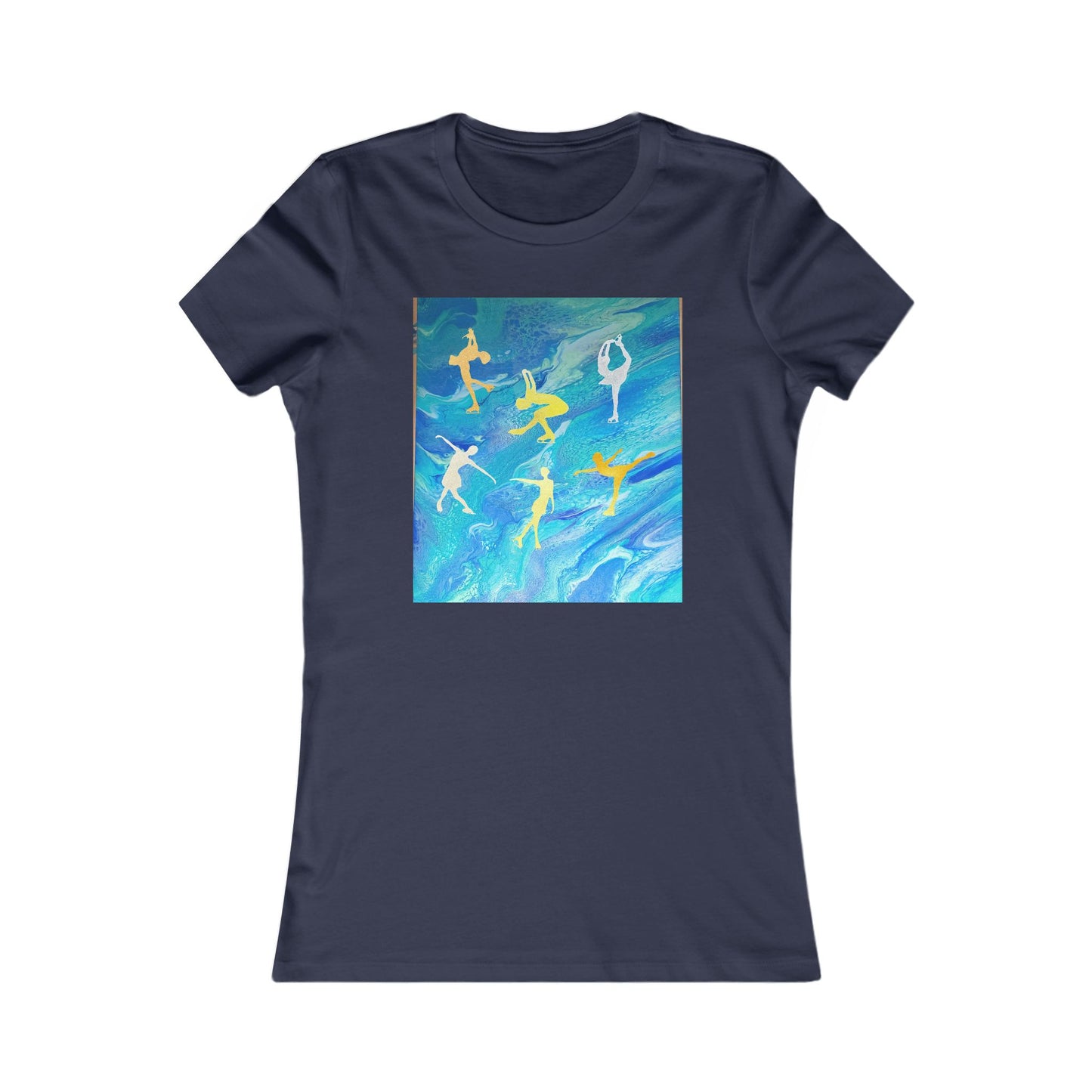 Ladies figure skating T-shirt