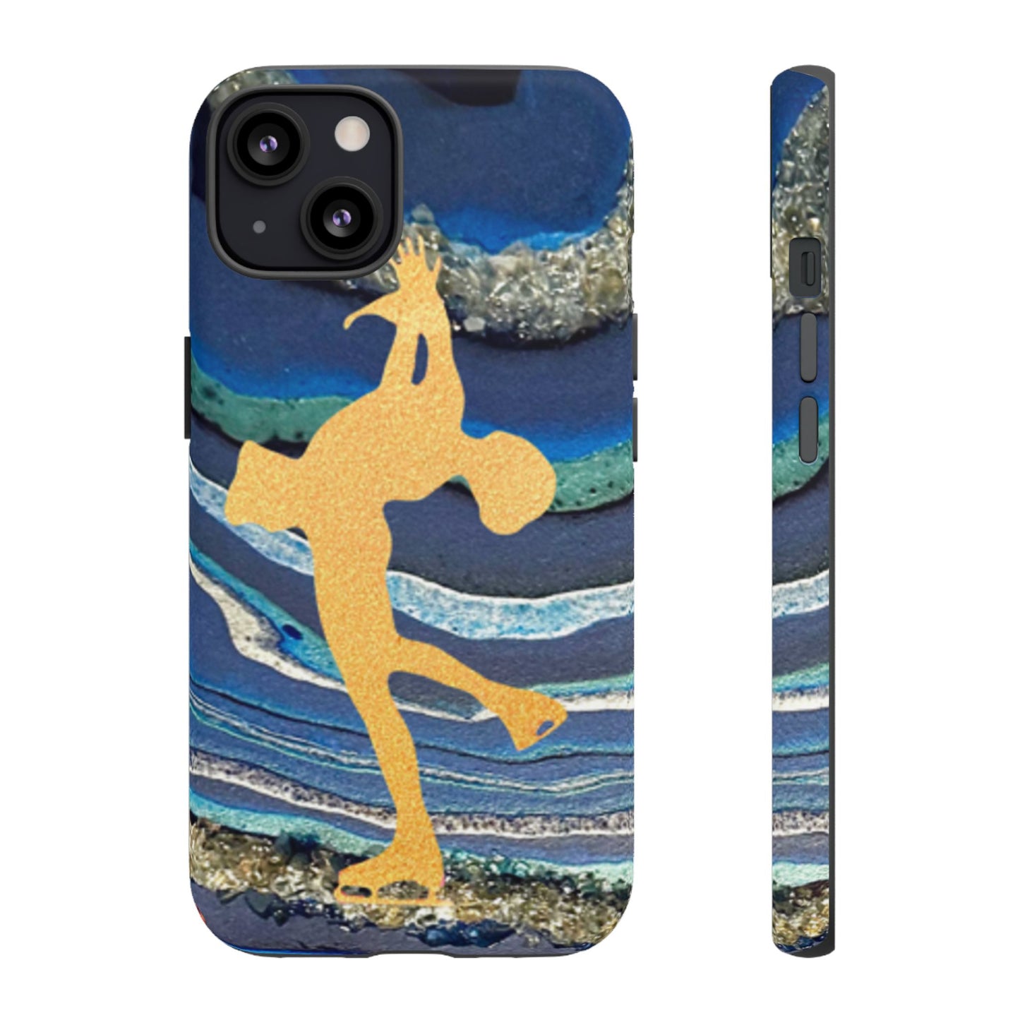 Figure skating phone case