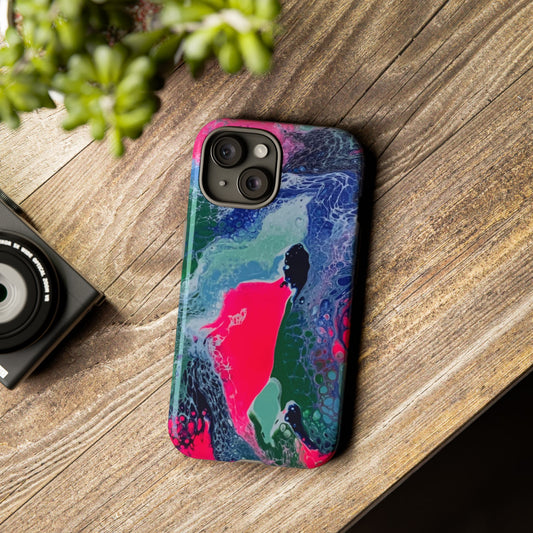 Phone Case for iPhone Samsung and Google pixel devices —Artwork Design ,Tough Cases