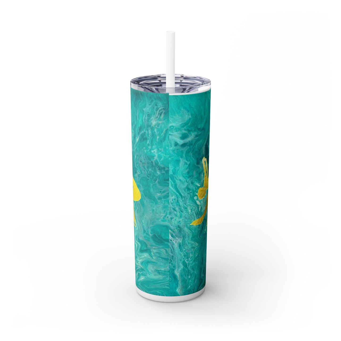 Figure Skating Tumbler,  20oz with straw