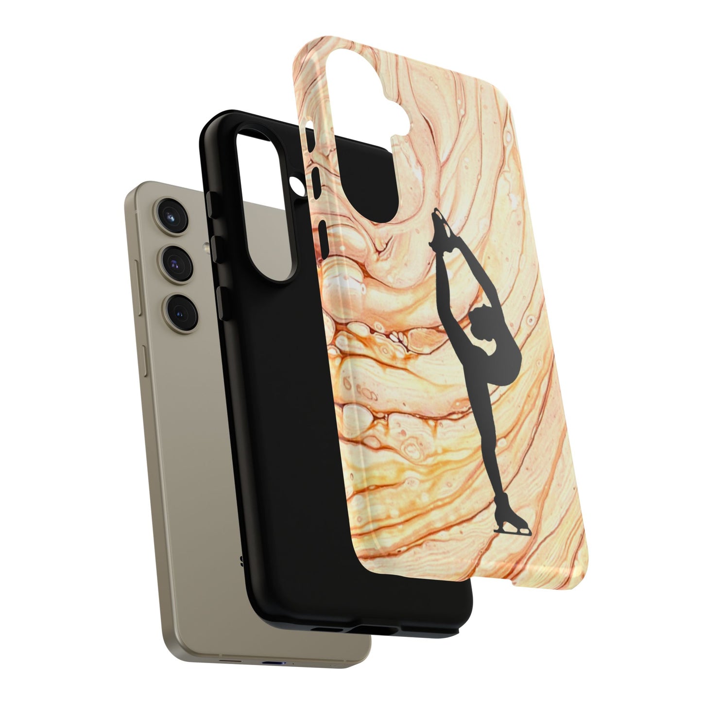 Figure skating phone cases