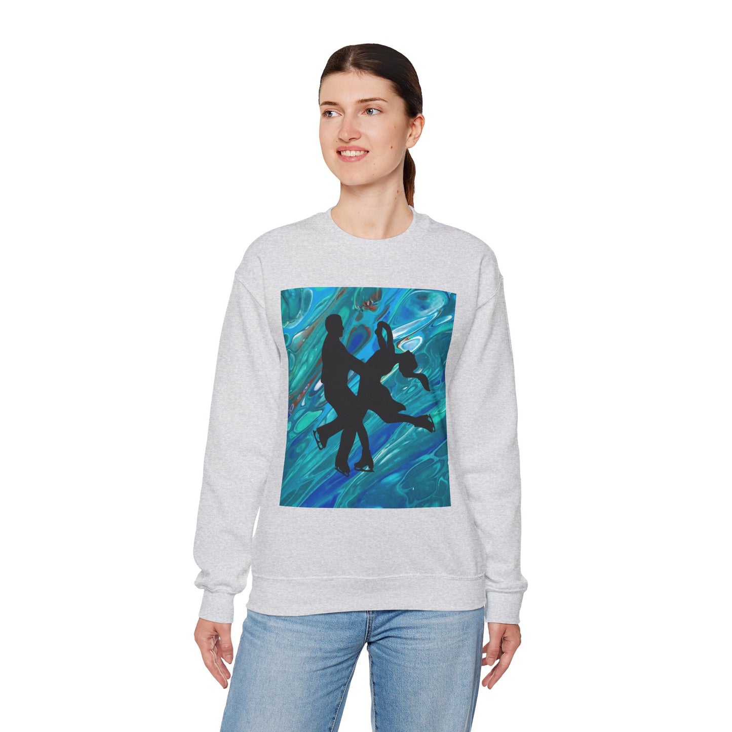 Unisex Figure Skating Crewneck Sweatshirt