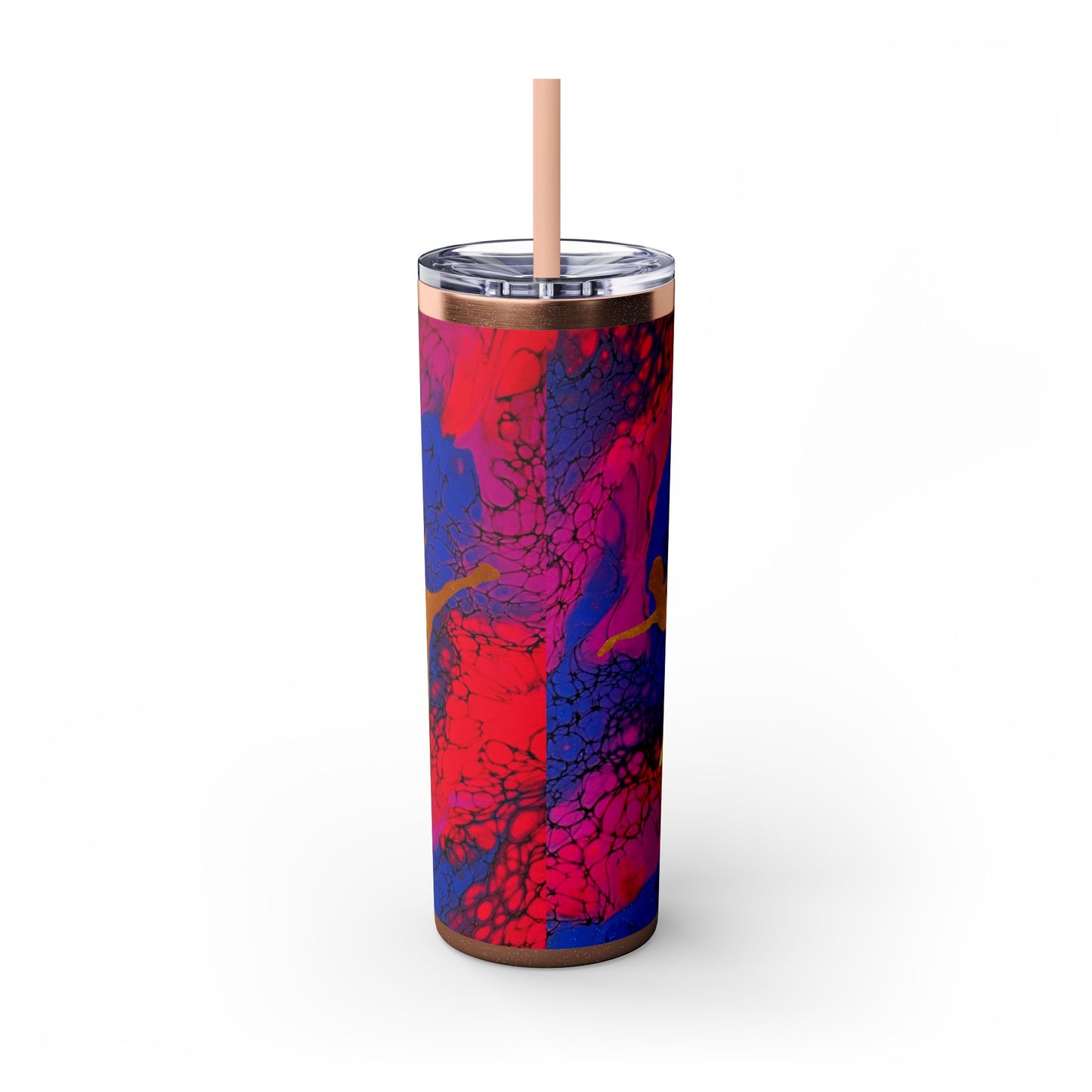 Figure Skating Tumbler, 20oz with straw