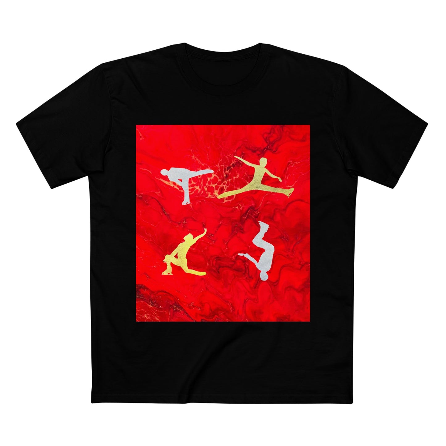 Men's figure skating T-shirt