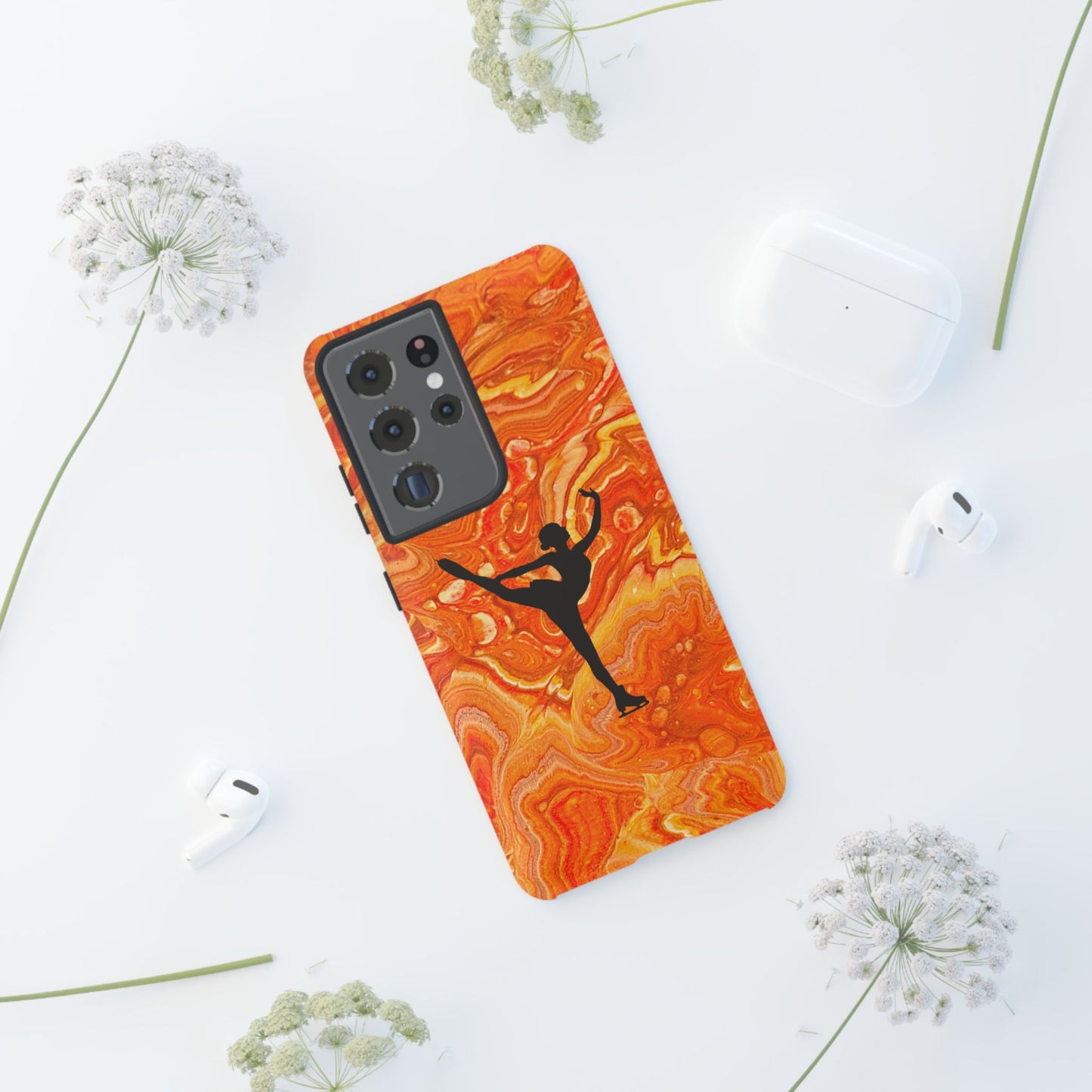 Figure skating phone case