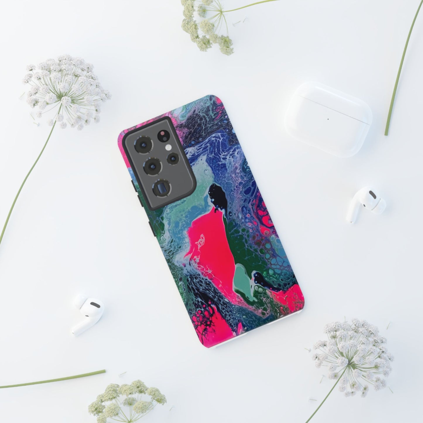 Phone Case for iPhone Samsung and Google pixel devices —Artwork Design ,Tough Cases