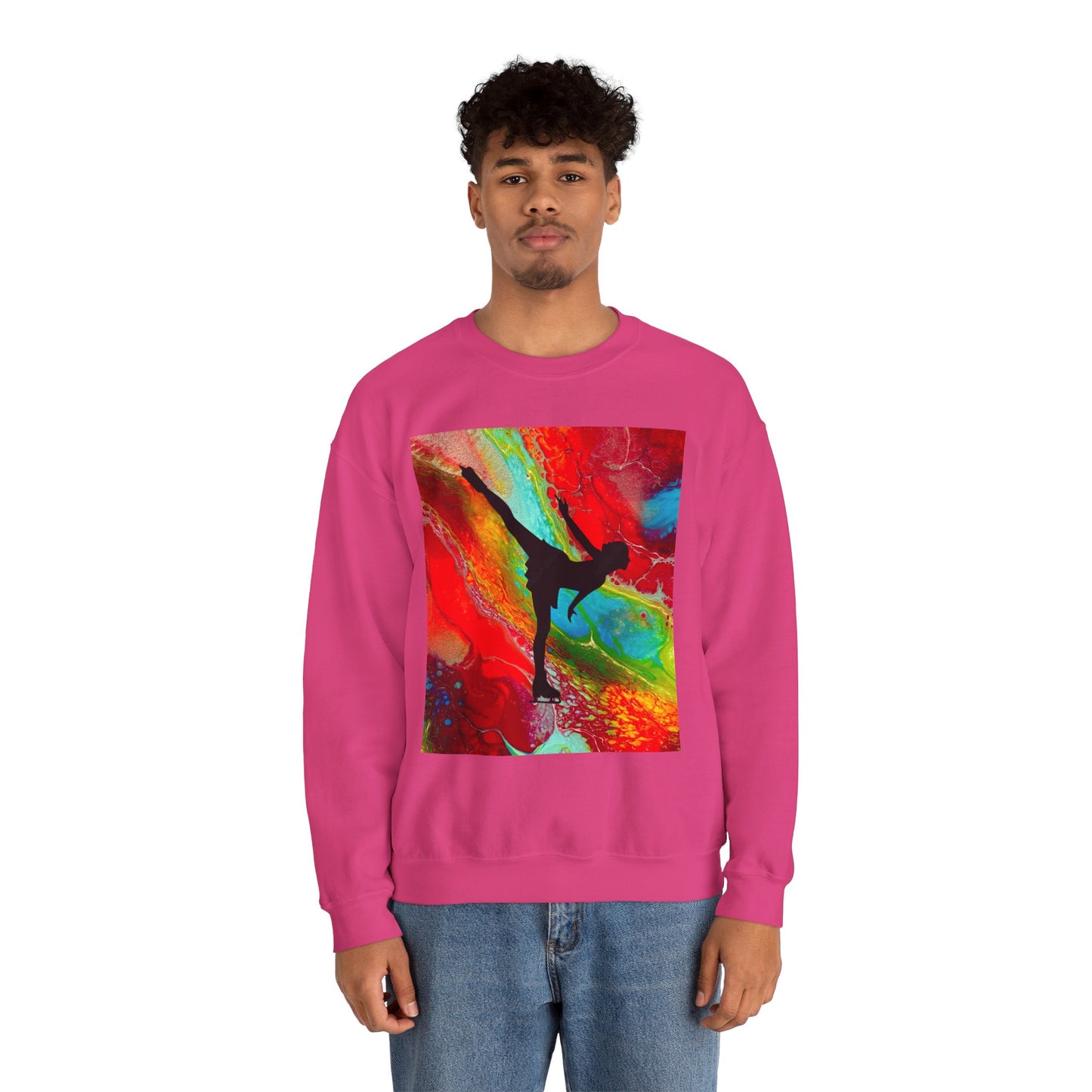 Unisex Figure Skating Crewneck Sweatshirt