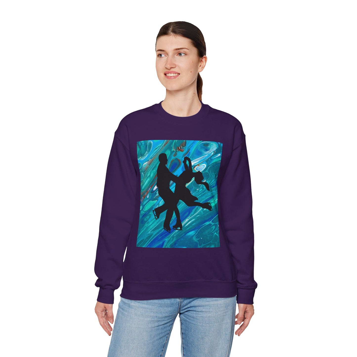 Unisex Figure Skating Crewneck Sweatshirt