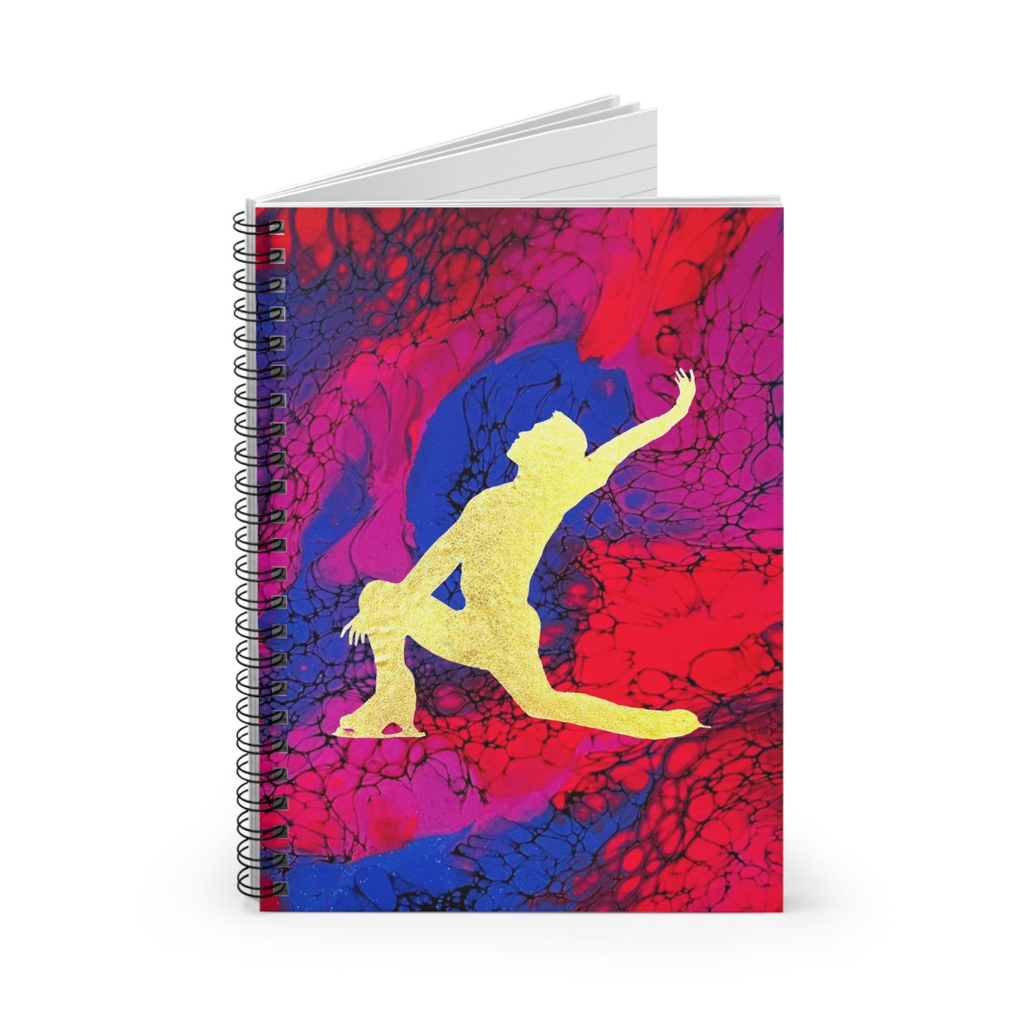 Figure  skating Notebook - Ruled Line