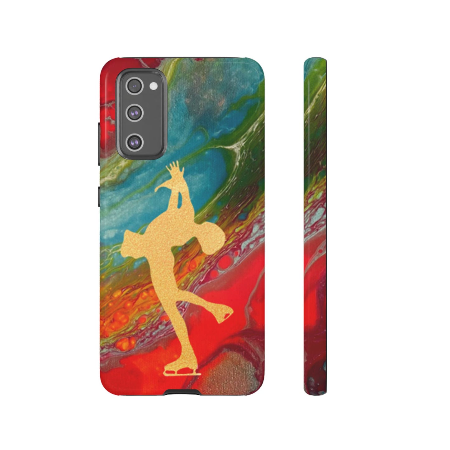 Figure skating phone cases