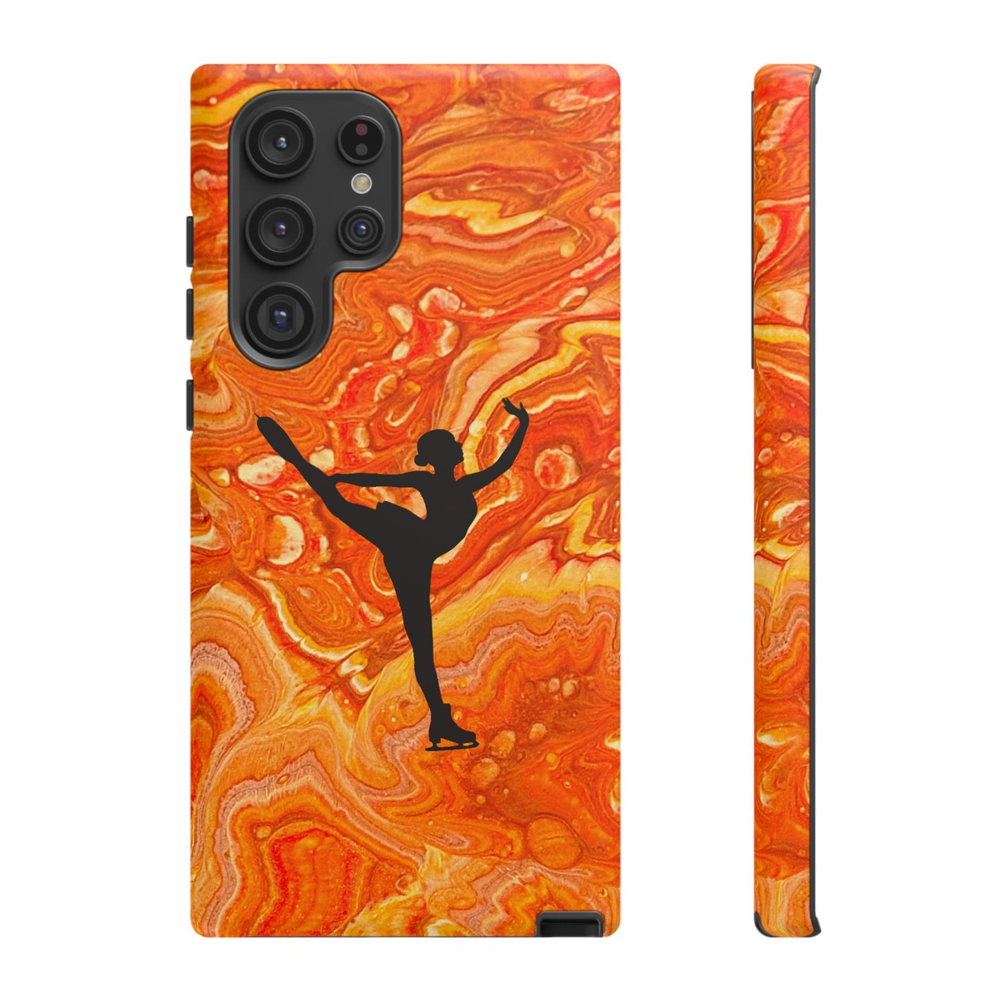 Figure skating phone case