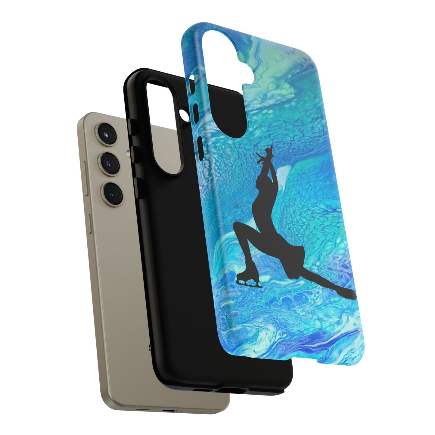 Figure skating phone cases