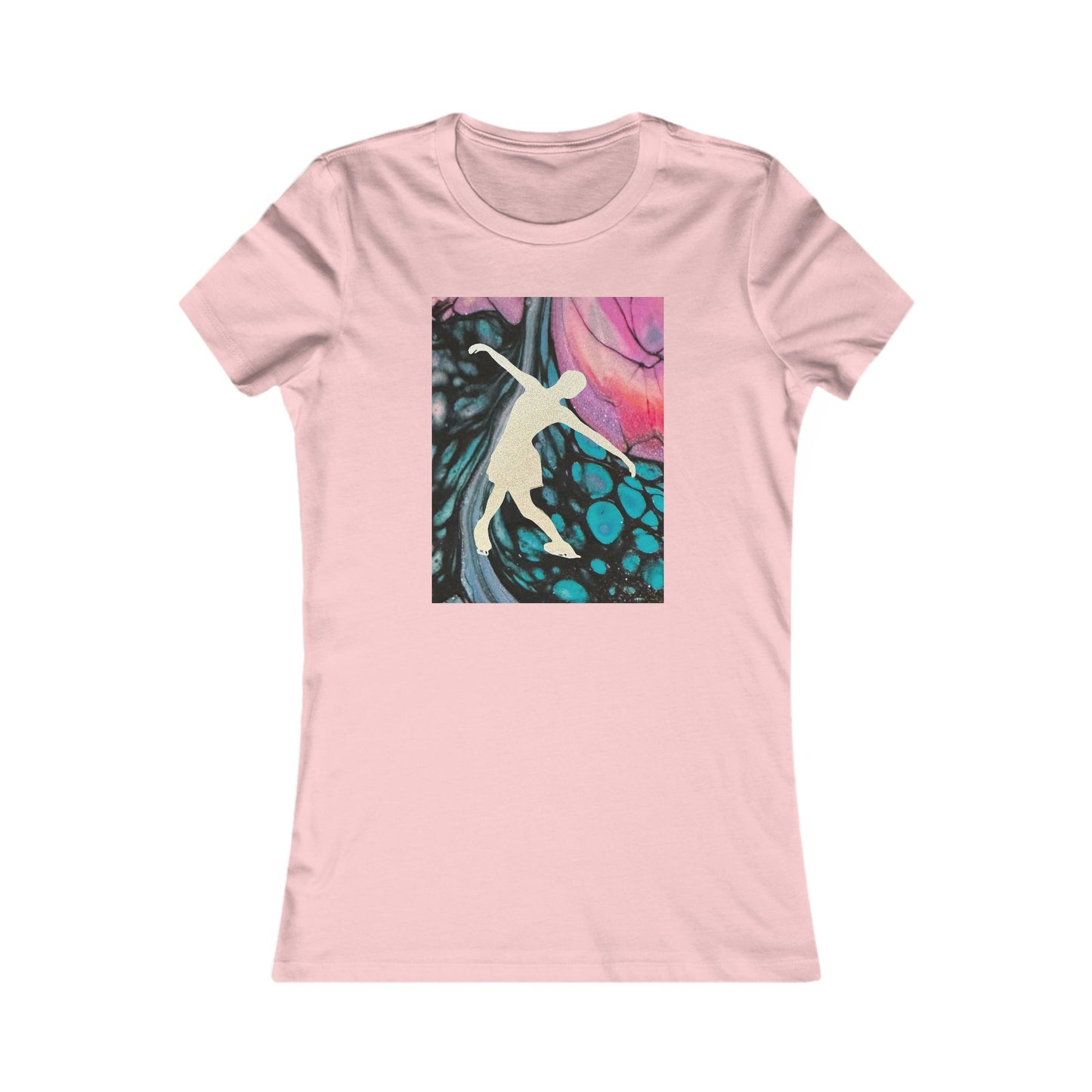 Ladies figure skating T-shirt