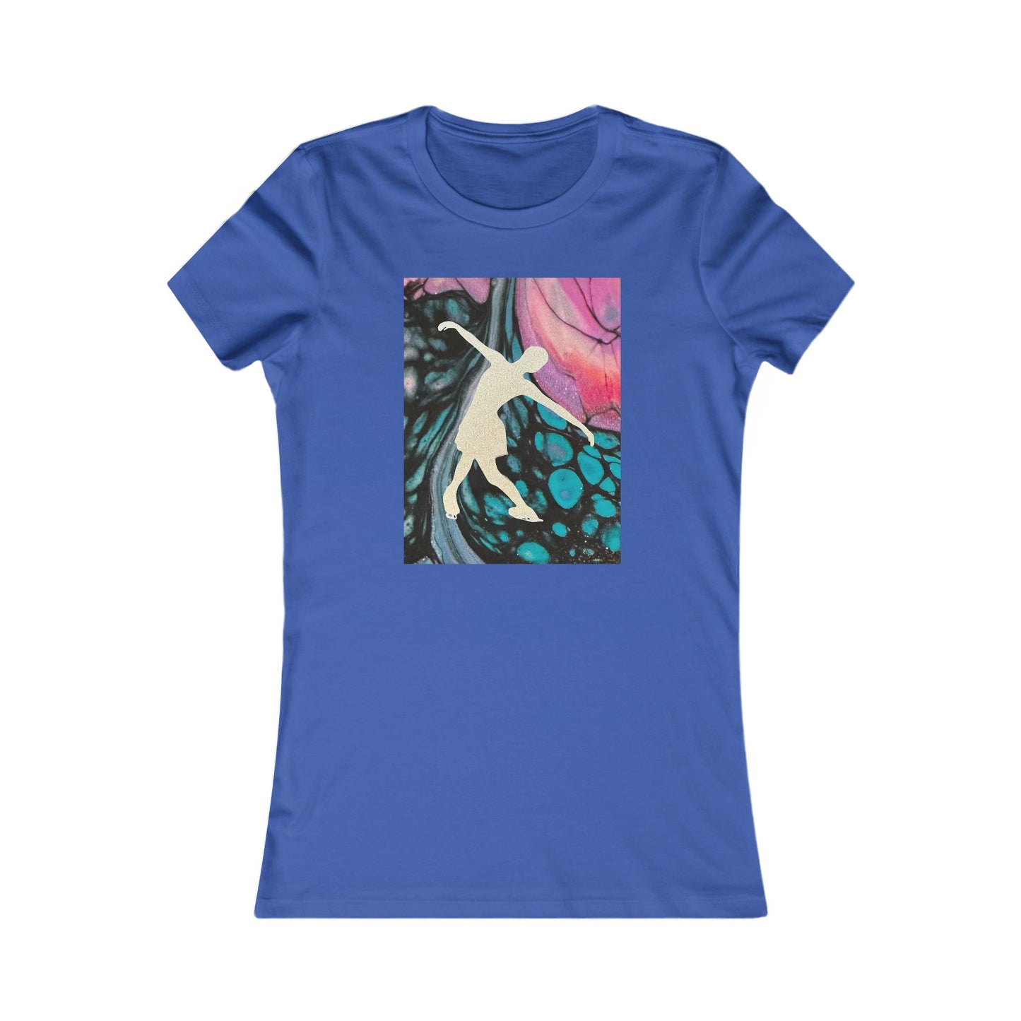 Ladies figure skating T-shirt