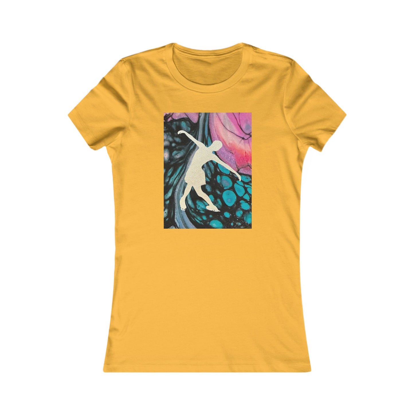 Ladies figure skating T-shirt