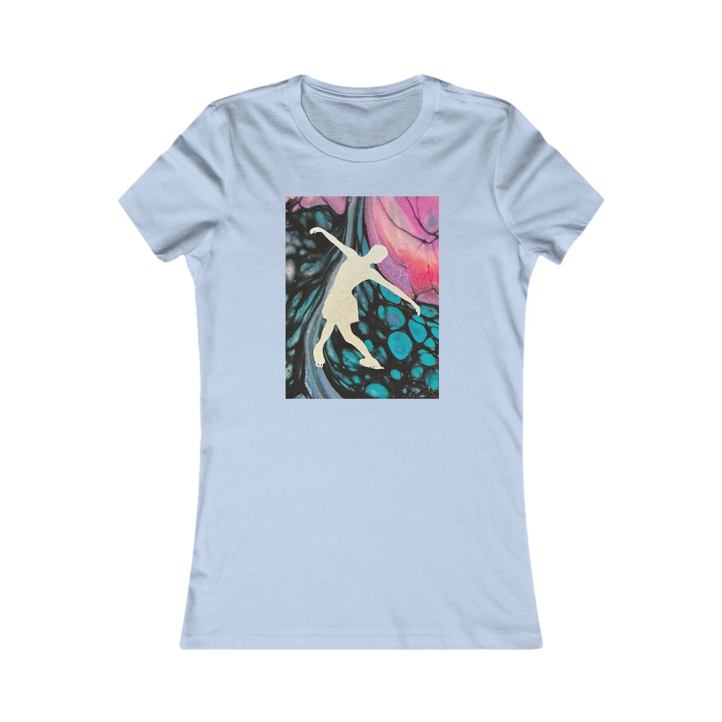 Ladies figure skating T-shirt