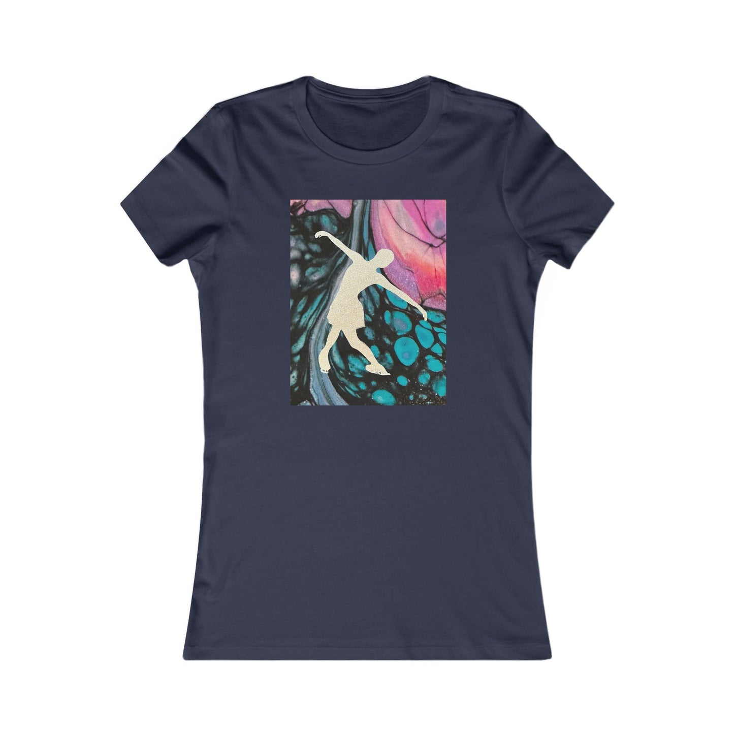 Ladies figure skating T-shirt