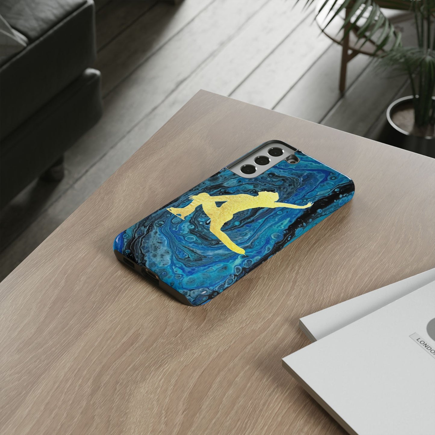 Figure skating phone cases