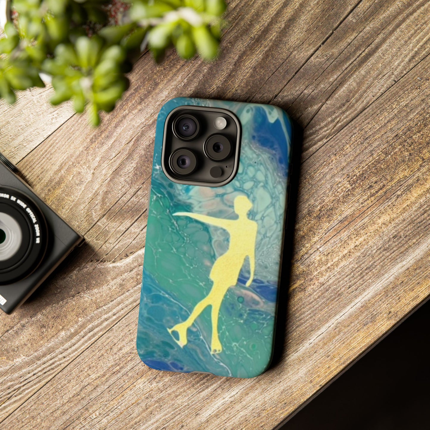 Figure skating phone cases