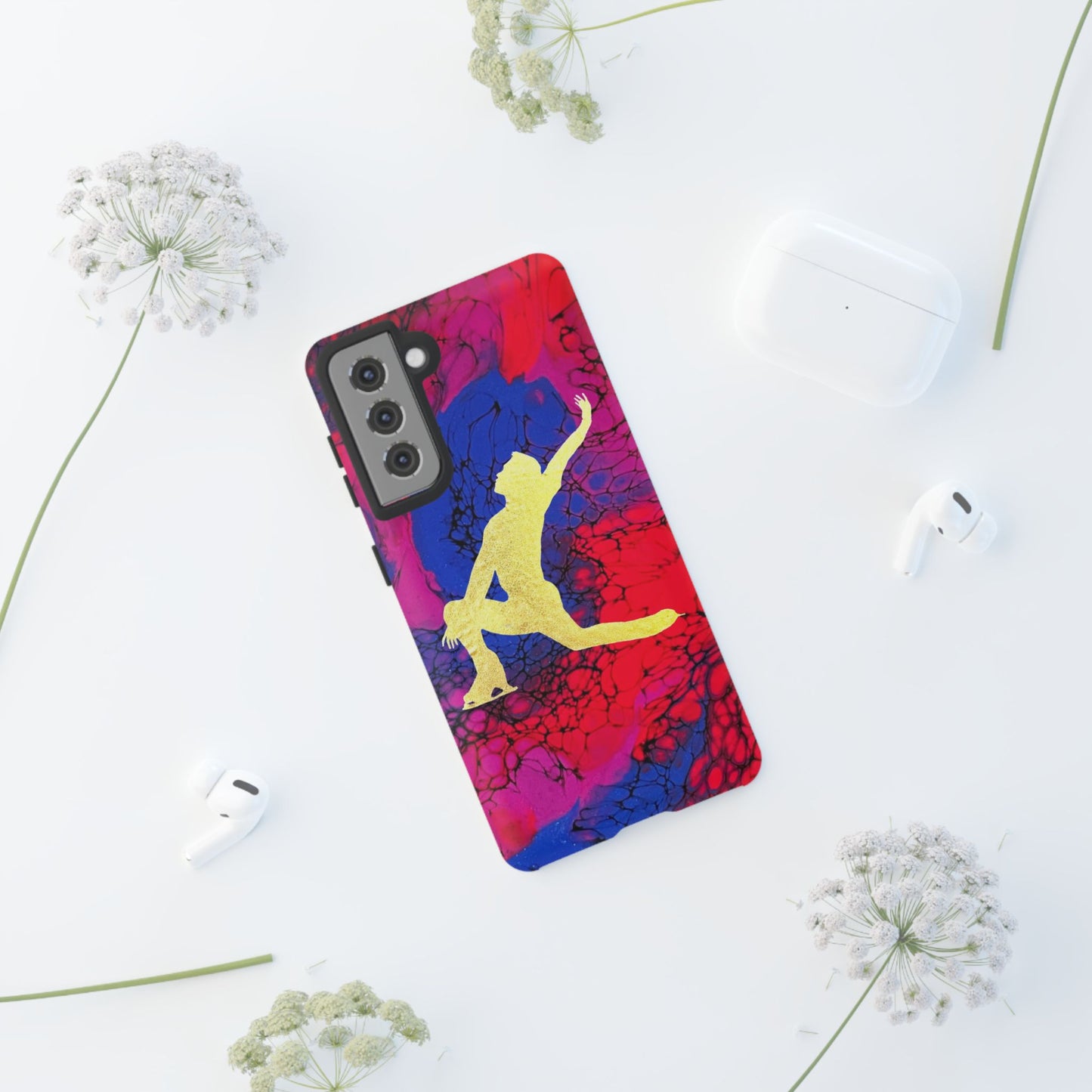 Figure skating phone cases