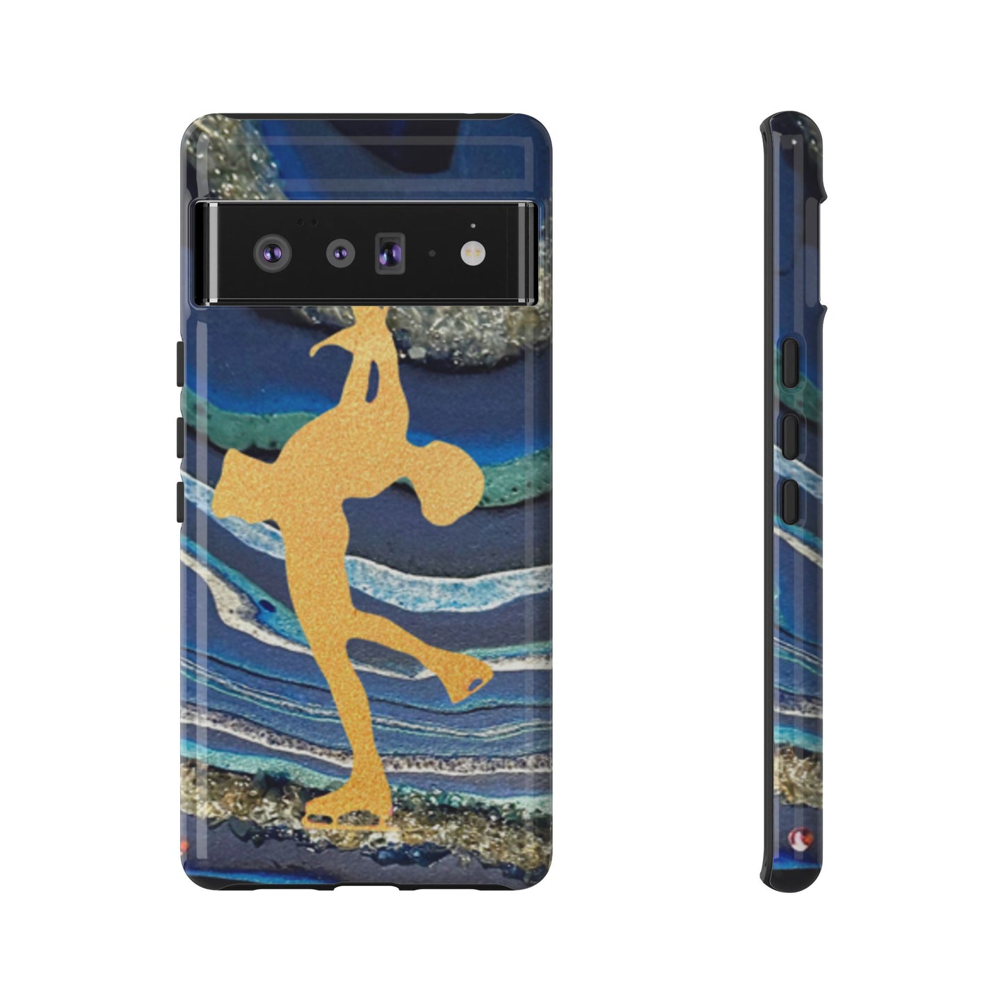 Figure skating phone case