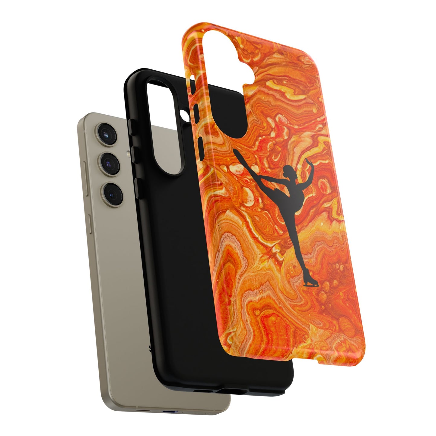 Figure skating phone case