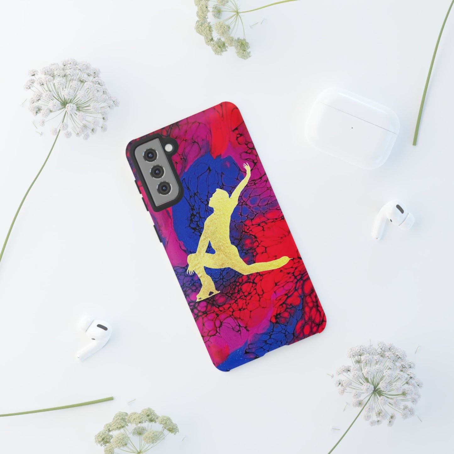 Figure skating phone cases