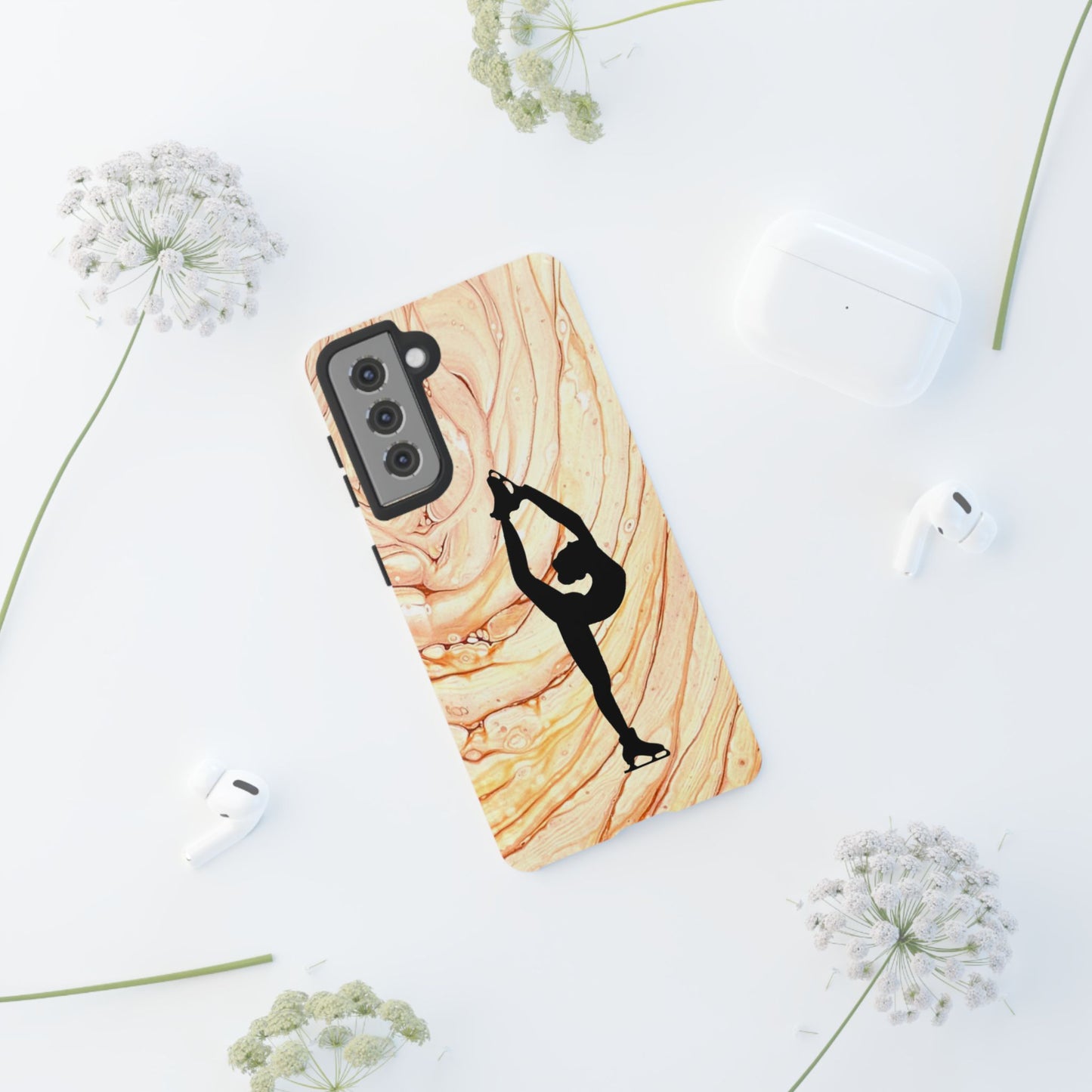 Figure skating phone cases