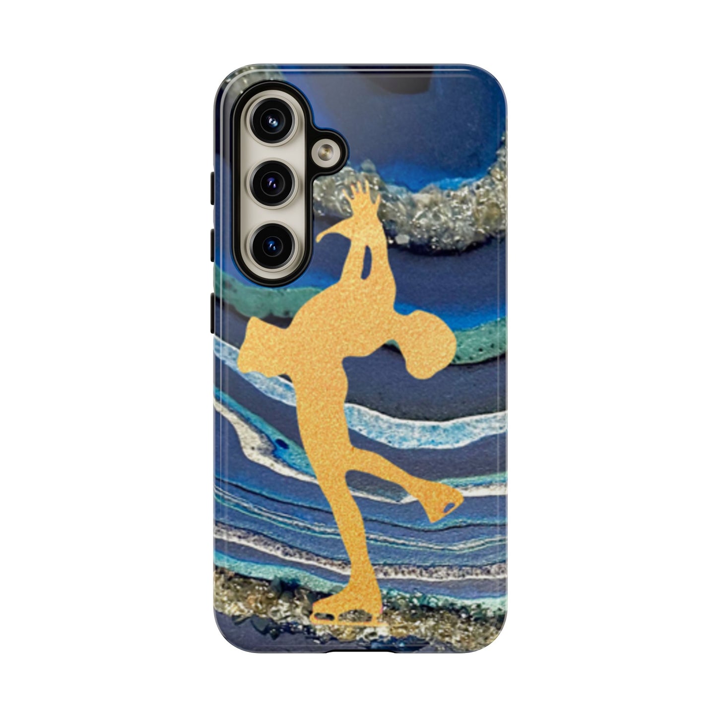 Figure skating phone case