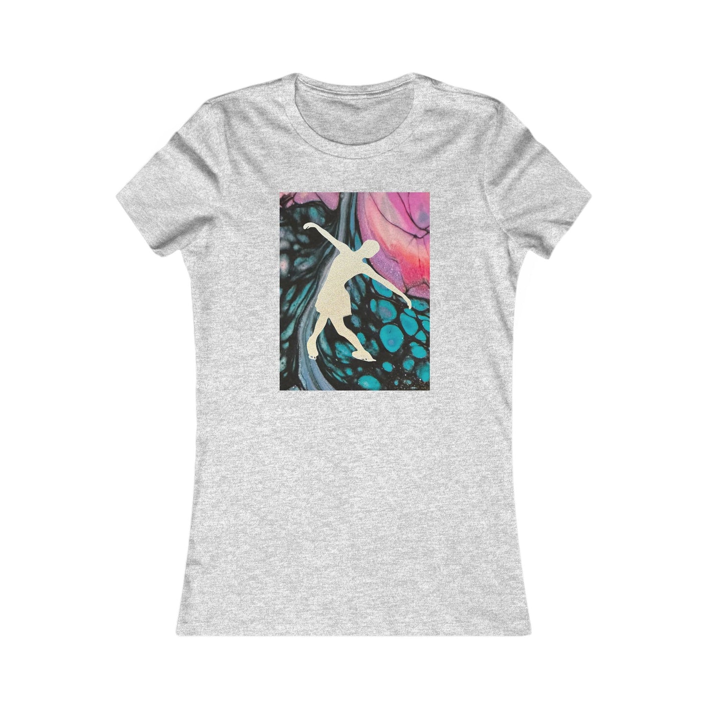 Ladies figure skating T-shirt