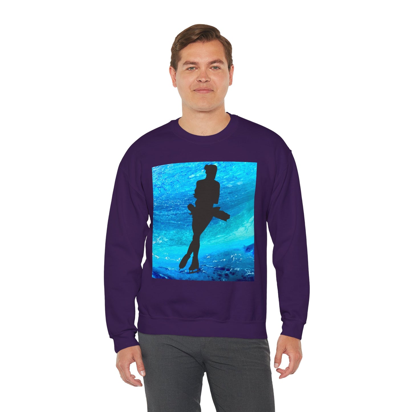 Unisex Figure Skating Crewneck Sweatshirt