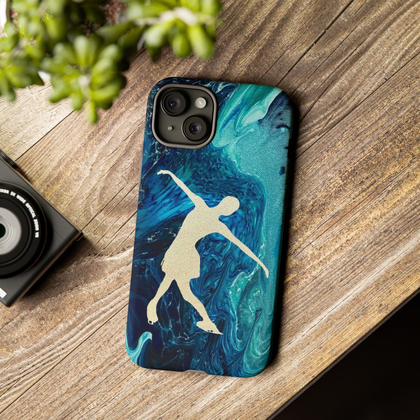 Figure skating phone cases