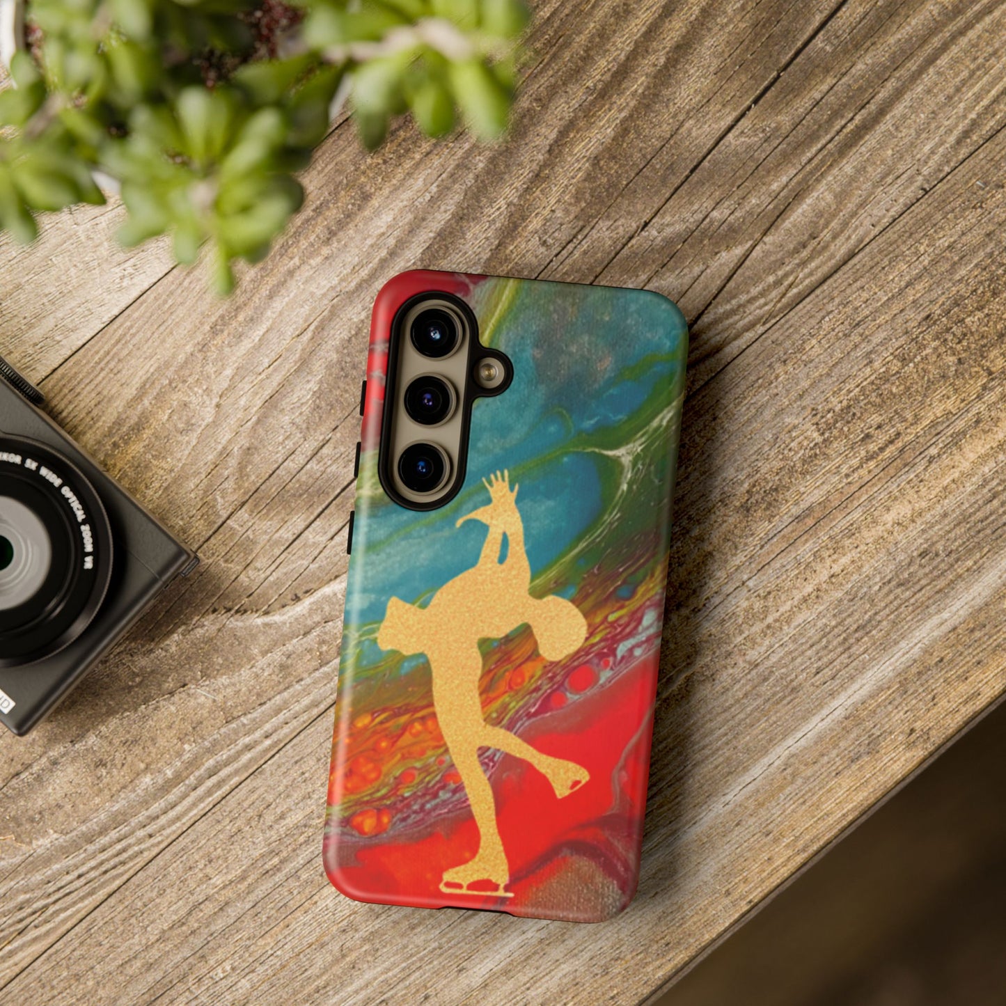 Figure skating phone cases