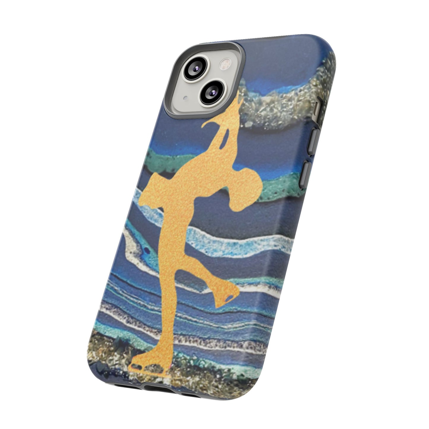 Figure skating phone case