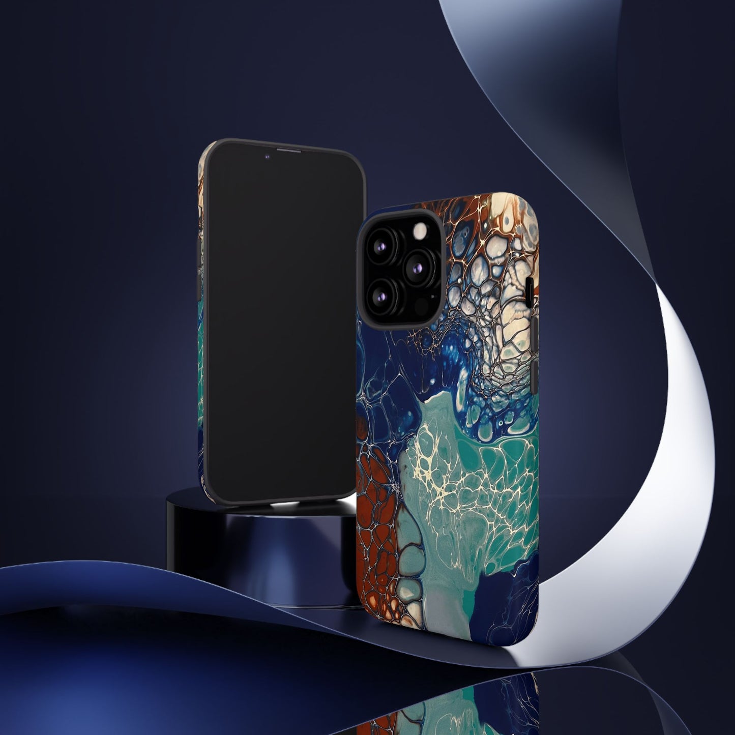 Phone Case for iPhone, Samsung and Google pixel devices -Artwork Design, Tough Protection