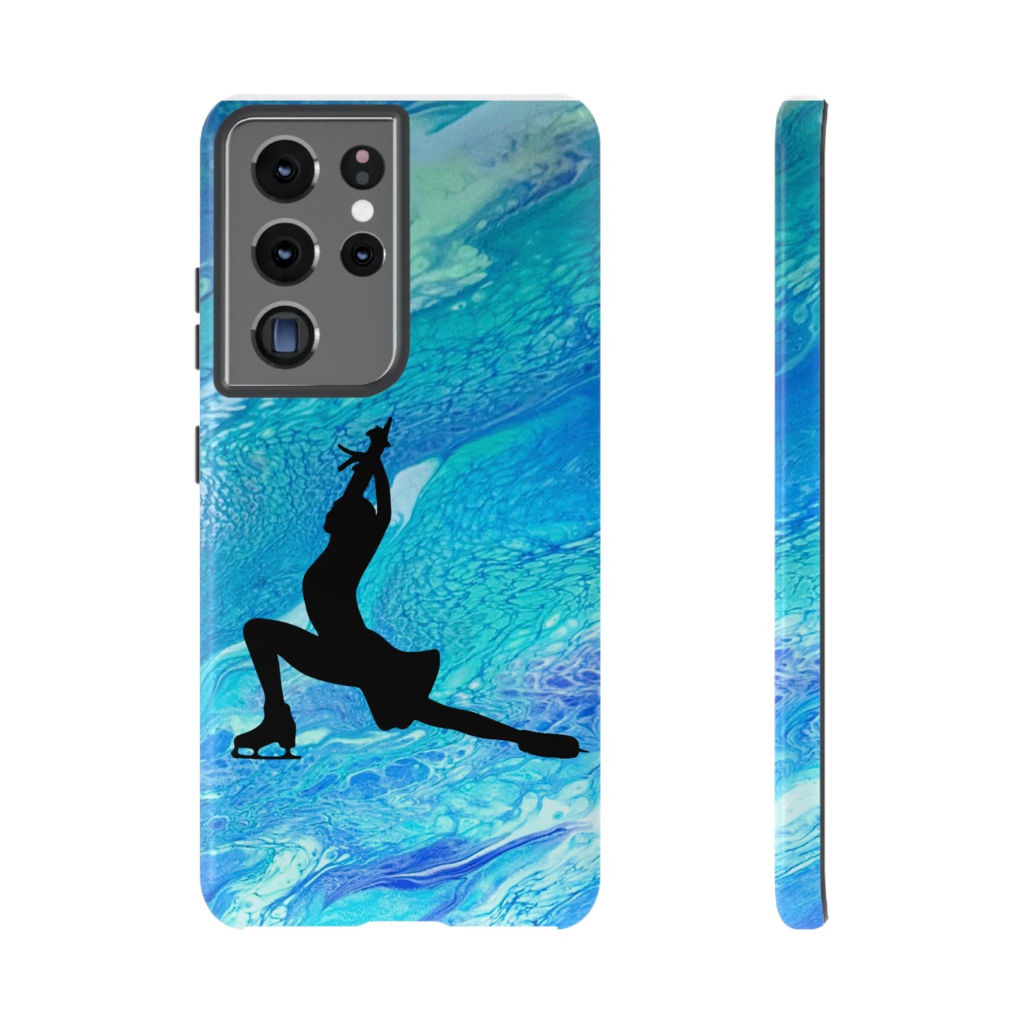 Figure skating phone cases