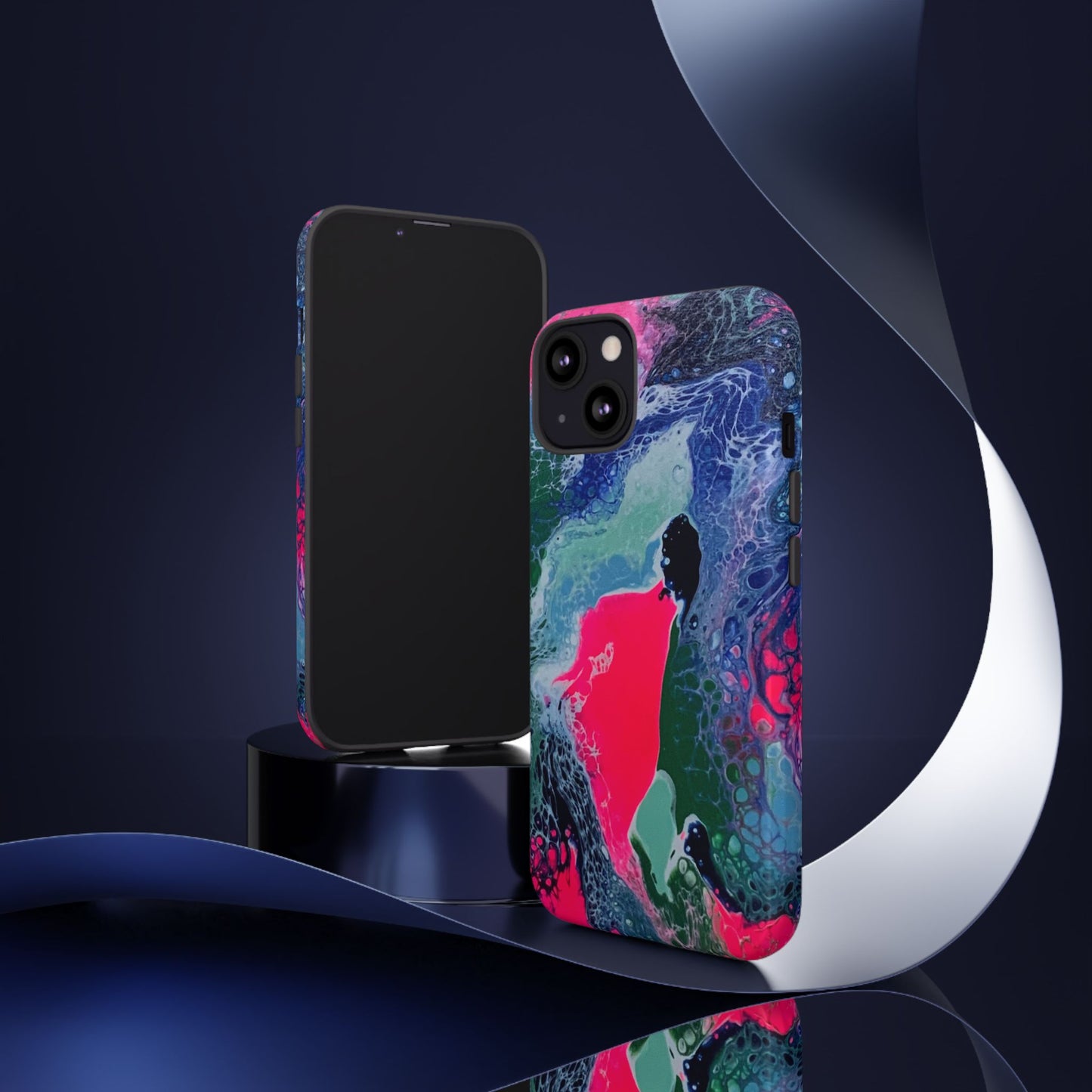 Phone Case for iPhone Samsung and Google pixel devices —Artwork Design ,Tough Cases