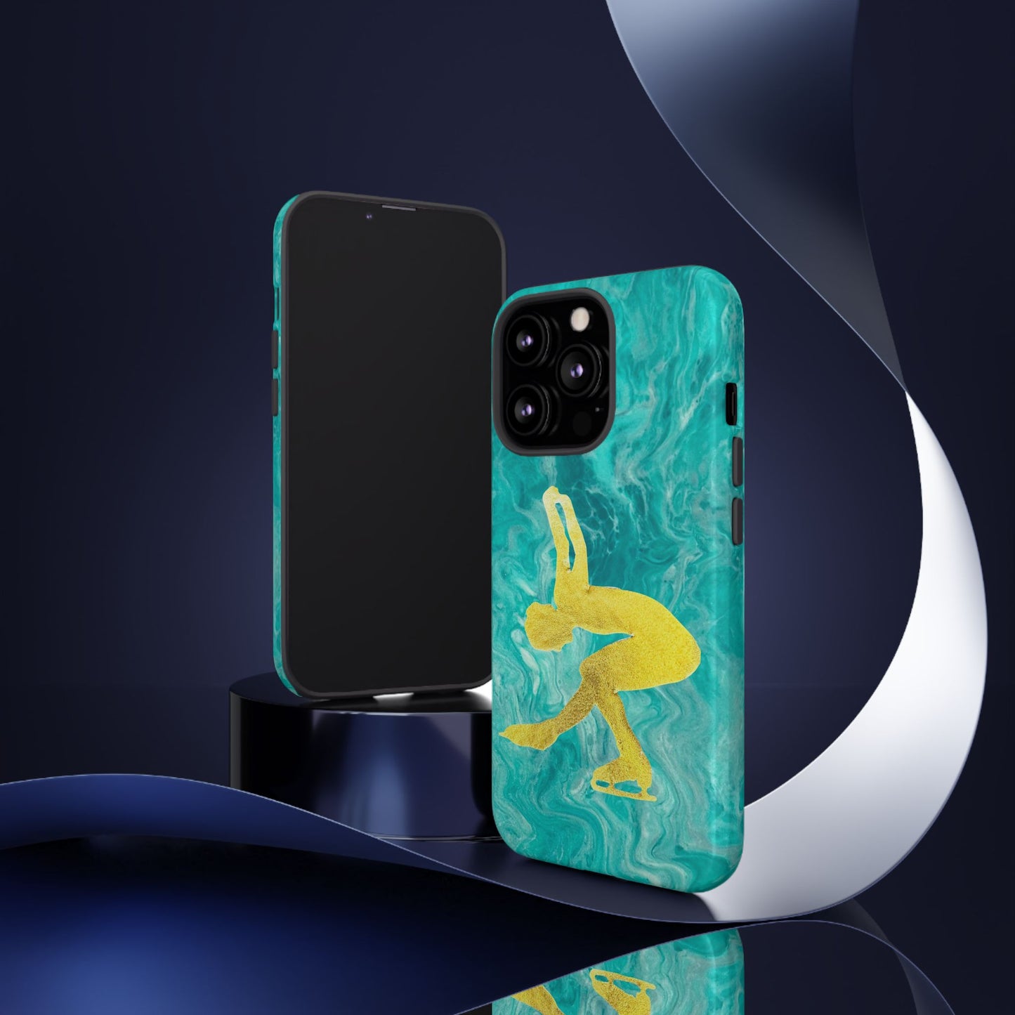 Figure skating phone cases