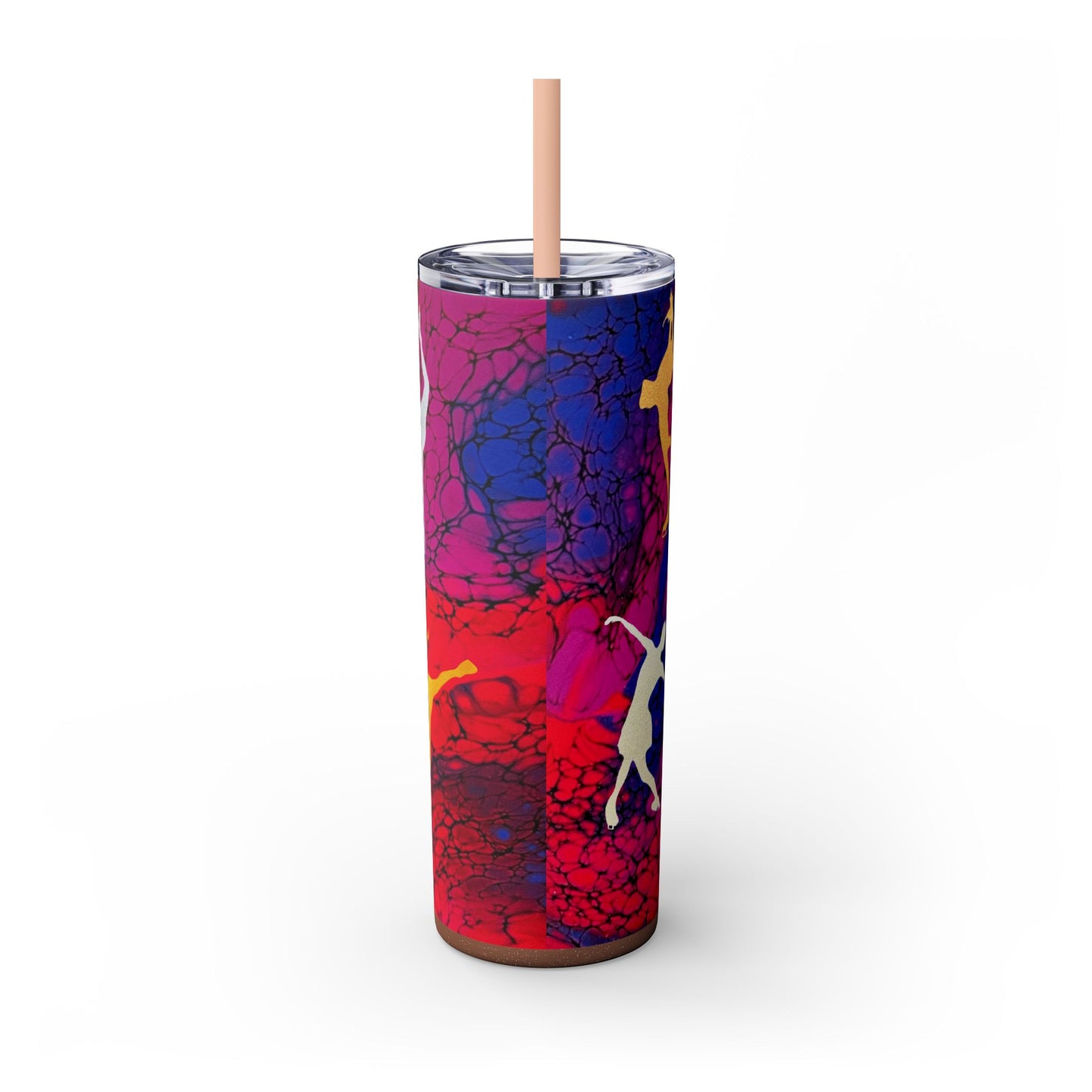 Figure Skating Tumbler, 20oz with straw