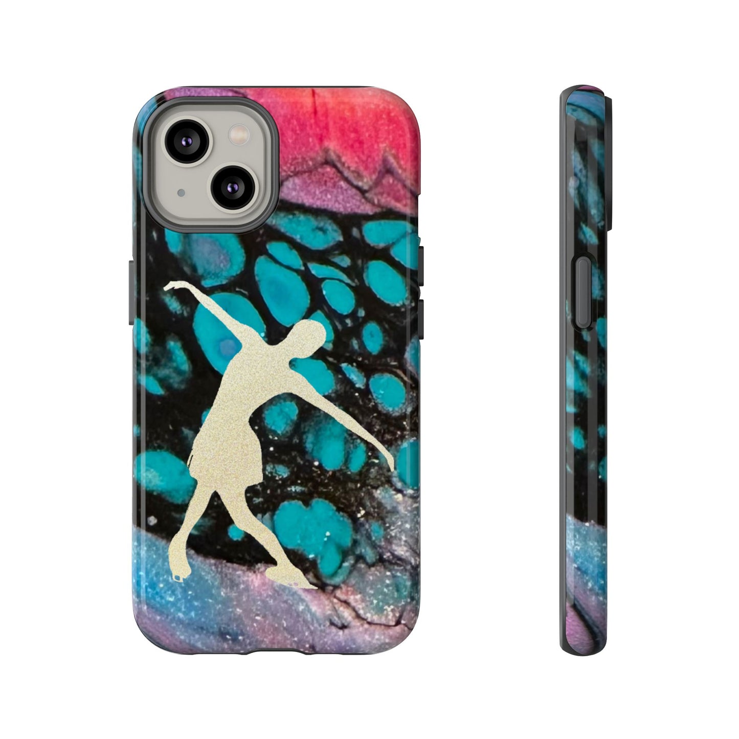 Figure skating phone cases