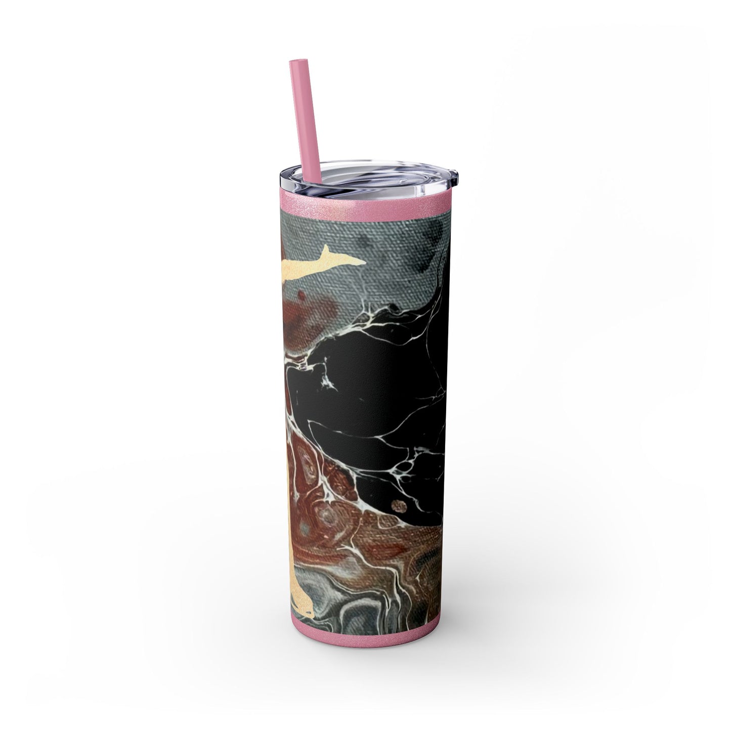 Figure Skating Tumbler, 20oz with straw