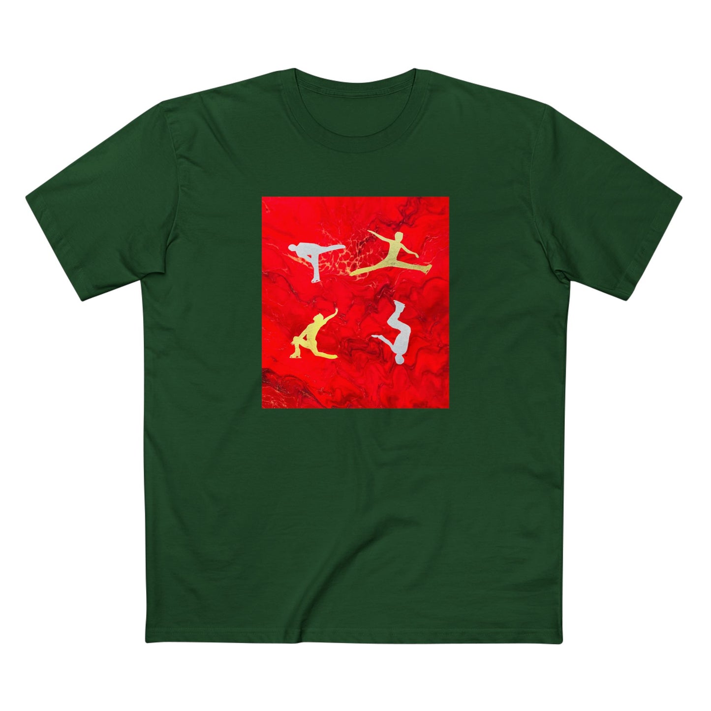 Men's figure skating T-shirt