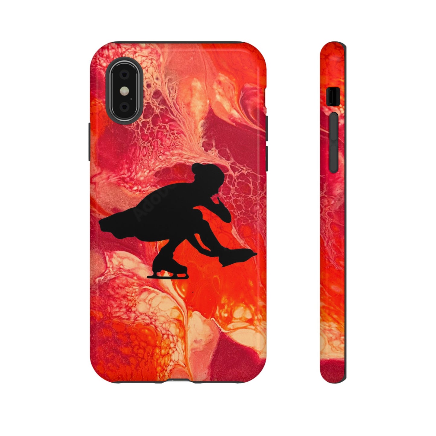 Figure skating phone cases